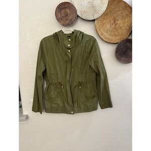 Love tree army green‎ jacket size L